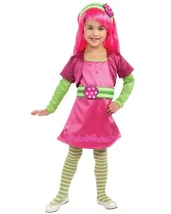 Toddler Deluxe Raspberry Tart Costume For Girls