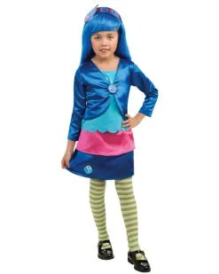 Deluxe Blueberry Muffin Costume For Girls