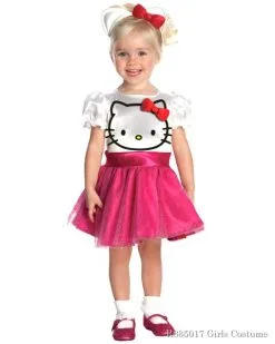 Toddler Hello Kitty Tutu Dress Costume For Girls