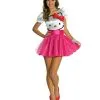Teen Hello Kitty Tutu Dress Costume 2 Teen Hello Kitty Tutu Dress Costume -Mens Costumes Sales Store R886336