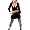 The Addams Family Sexy Wednesday For Adult 2 The Addams Family Sexy Wednesday For Adult -Mens Costumes Sales Store R888643