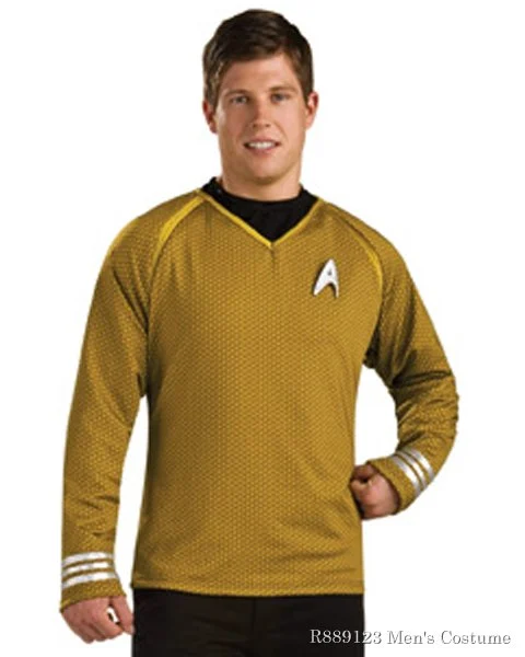Star Trek The Movie Adult Grand Heritage Gold Shirt 3 Star Trek The Movie Adult Grand Heritage Gold Shirt