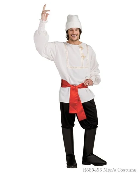 White Russian Mens Costume 3 White Russian Mens Costume