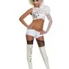 Adult Lady Gaga 2009 VMA White Performance Costume