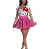 Sexy Hello Kitty Tutu Dress Costume -Mens Costumes Sales Store R889962