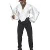 Adult Pirate Shirt In Satin