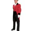 Regency Red Double-Breasted Tailsuit Mens Costume 1 Regency Red Double-Breasted Tailsuit Mens Costume -Mens Costumes Sales Store R90804
