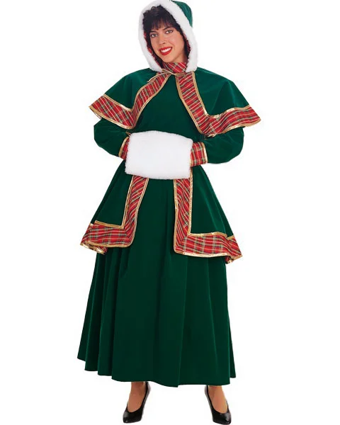 Long Victorian Caroler Adult 3 Long Victorian Caroler Adult
