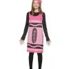 Crayola Tickle Me Pink Tween Costume