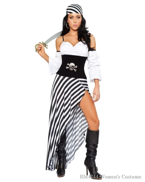 Sexy Pirate Lass Women's Costume 3 Sexy Pirate Lass Women's Costume