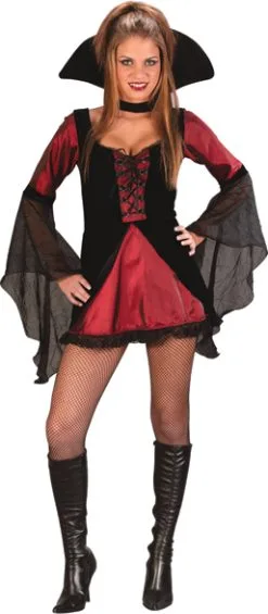 Sweet And Sexy Vampiress Teen Costume