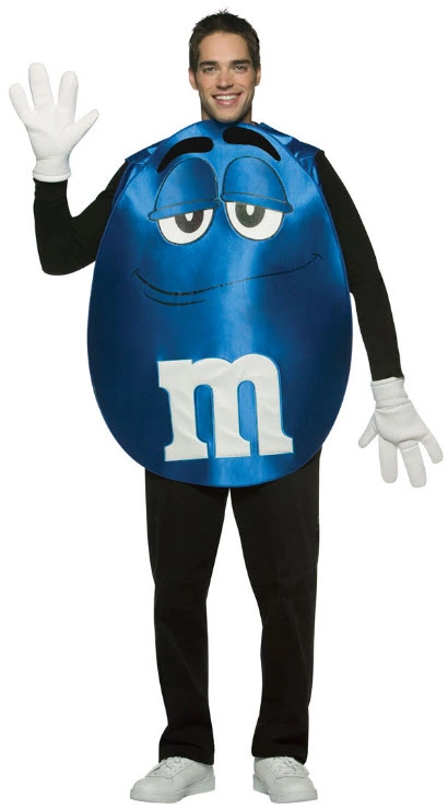 Blue M&M Costume 3 Blue M&M Costume