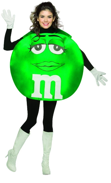 Green M&Ms Costume 3 Green M&Ms Costume
