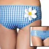 Gingham Print Hot Pants -Mens Costumes Sales Store gingham boy shorts