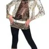 Deluxe Hannah Montana Costume 1 Deluxe Hannah Montana Costume -Mens Costumes Sales Store hannah montana gold jacket