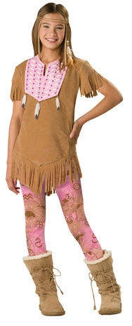 Sassy Squaw Child And Tween Costume