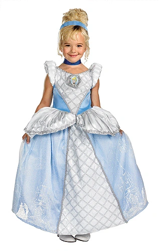 Kids Prestige Cinderella Costume 3 Kids Prestige Cinderella Costume