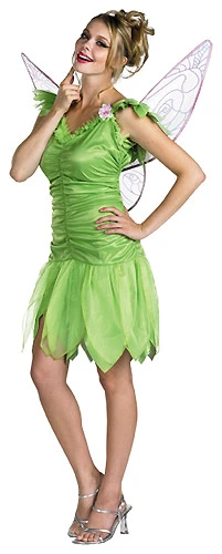 Ladies Tinkerbell Costume 3 Ladies Tinkerbell Costume