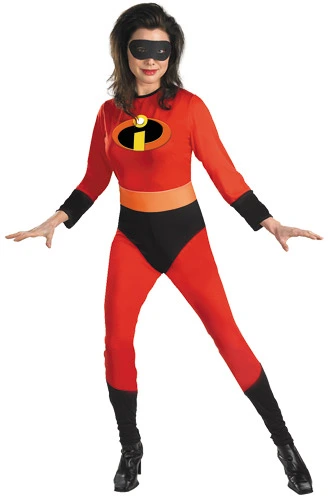 Adult Mrs. Incredible Costume 3 Adult Mrs. Incredible Costume