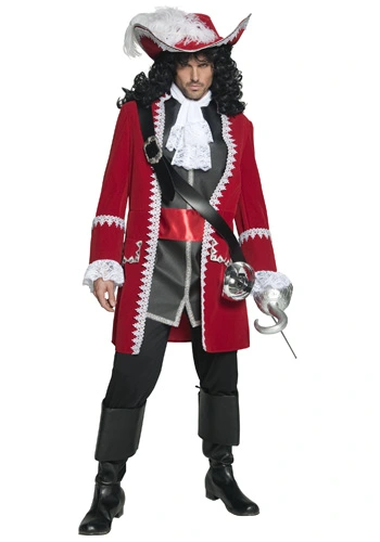 Mens Regal Pirate Captain Costume 3 Mens Regal Pirate Captain Costume