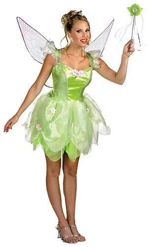 Prestige Adult Tinkerbell Costume 3 Prestige Adult Tinkerbell Costume