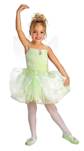 Toddler Ballerina Tinkerbell Costume 3 Toddler Ballerina Tinkerbell Costume