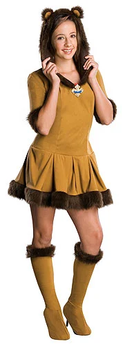 Teen Cowardly Lion Costume 3 Teen Cowardly Lion Costume